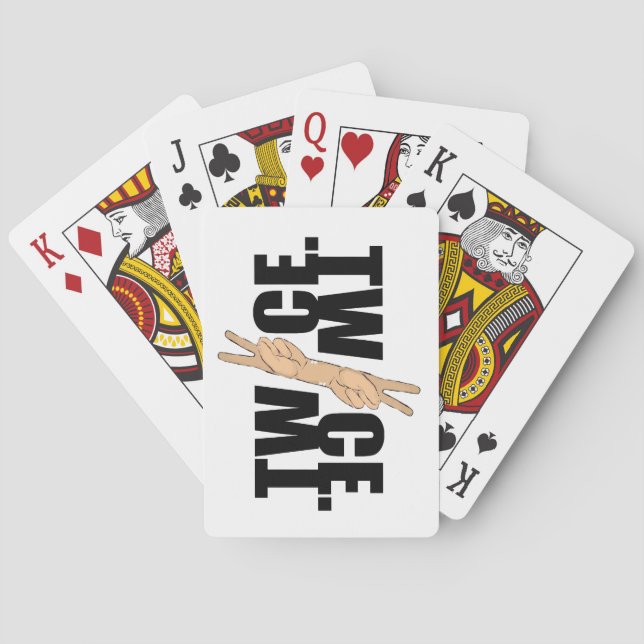 Jeu De Cartes Deux fois (dos)