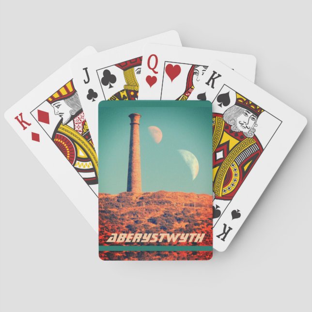 Jeu De Cartes Deux lunes et une tour : Aberystwyth (dos)