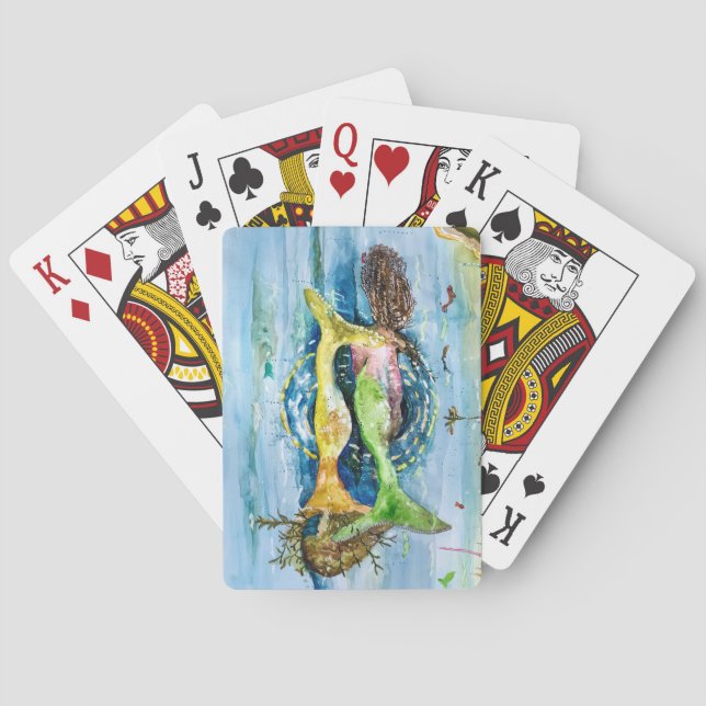Jeu De Cartes Deux sirènes (dos)