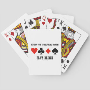 Jeu De Cartes Développez votre Pont de prouesse intellectuelle