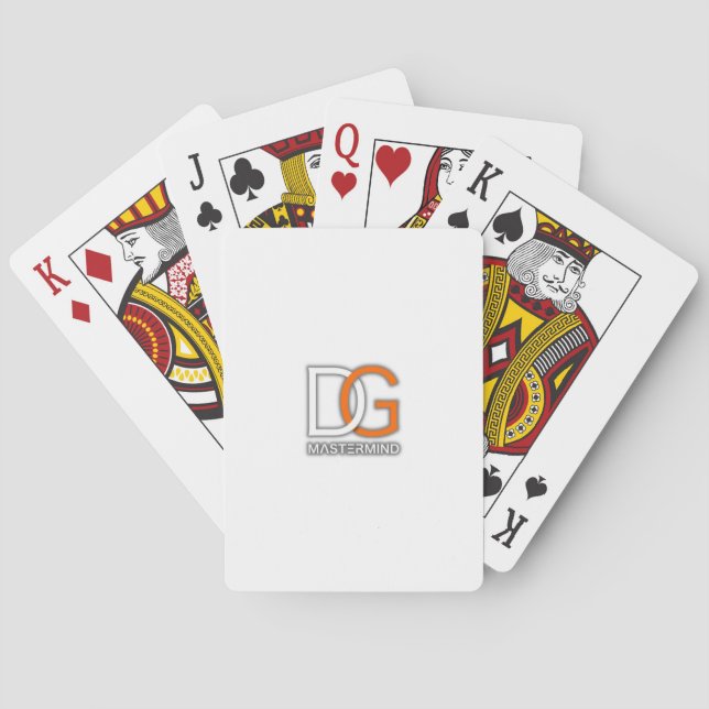 Jeu De Cartes DG Cartes de jeu principales (dos)
