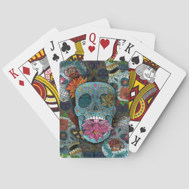 Jeu De Cartes Dia De Los Muertos (dos)