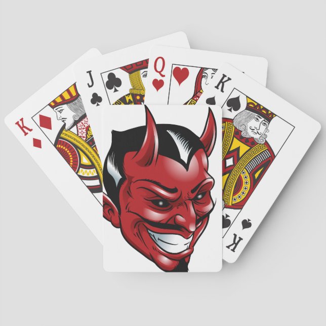 Jeu De Cartes Diable rouge (dos)