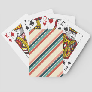 Jeu De Cartes Diagonale multicolore