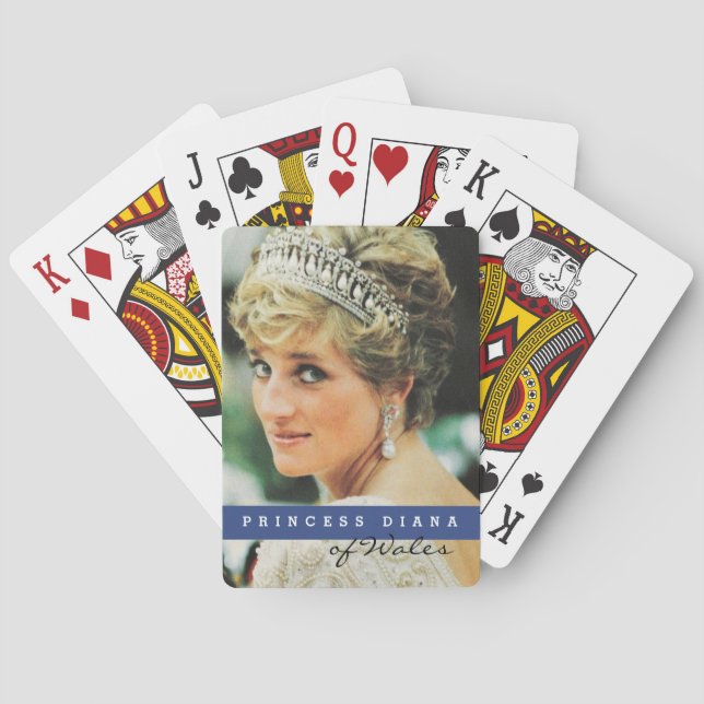 Jeu De Cartes Diana du Pays de Galles (dos)