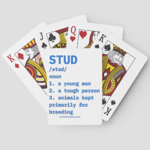 Jeu De Cartes Dictionnaire d'animaux de définition de type stud 