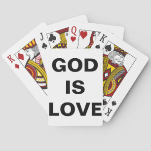 Jeu De Cartes Dieu est amour