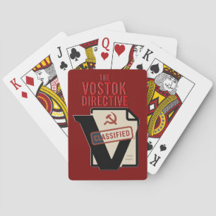Jeu De Cartes Directive Vostok - Conspiration Deck Jouer voiture