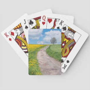 Jeu De Cartes Dirt Road and Tree