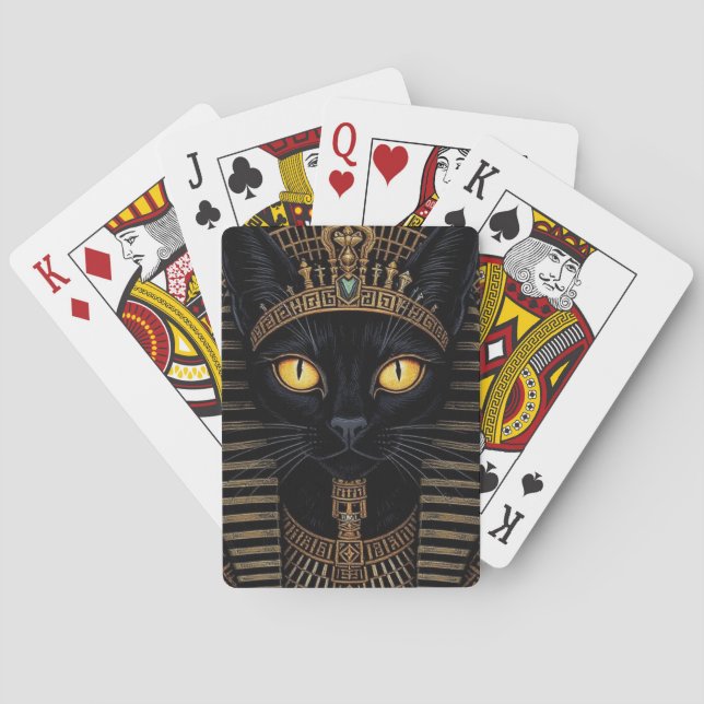 Jeu De Cartes Divine Bastet Mystique Cartes de Jeu (dos)