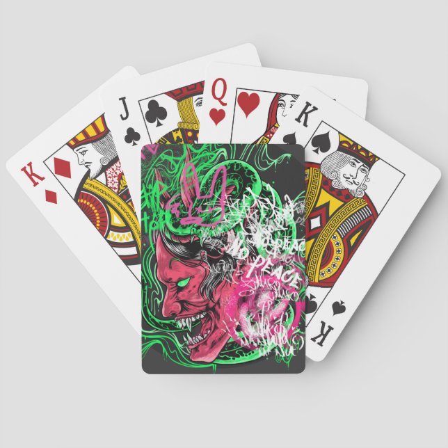 Jeu De Cartes DJ Zombie Monster (dos)