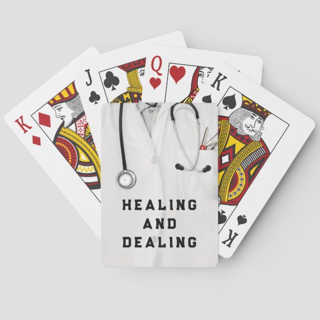 Jeu De Cartes Docteur Cadeaux de nouveauté (dos)