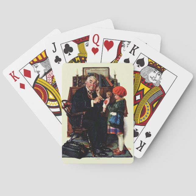 Jeu De Cartes Docteur et la poupée (dos)