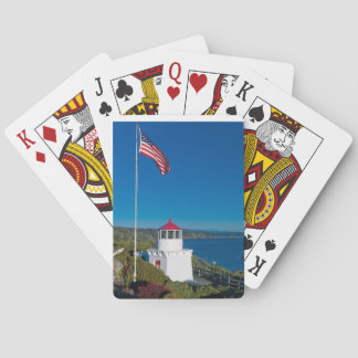 Jeu De Cartes DOF - Petit phare avec cartes de Poker Drapeau