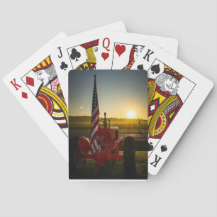 Jeu De Cartes DOF - Scène de tracteur Jouer des cartes