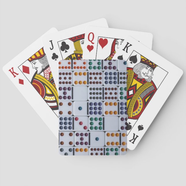 Jeu De Cartes Dominos Numéros Jeu (dos)