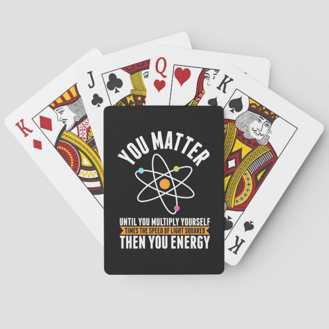 Jeu De Cartes Don de scientifique | La science physique (dos)