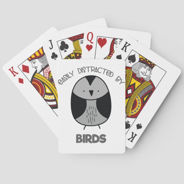 Jeu De Cartes Don d'Oiseau pour Oiseaux Observateurs Facilement  (dos)