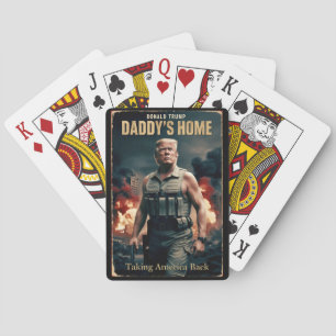 Jeu De Cartes Donald Trump Daddy's Home Funny Christmas Movie