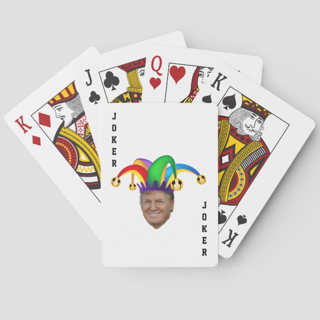 Jeu De Cartes Donald Trump Joker (dos)