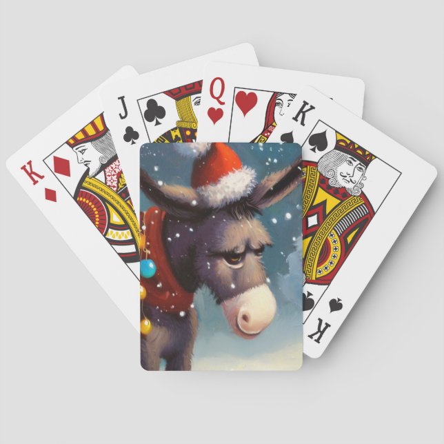 Jeu De Cartes Donkey de Noël (2) (dos)