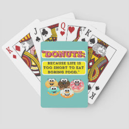 Jeu De Cartes DONUTS, parce que la vie est trop courte pour mang