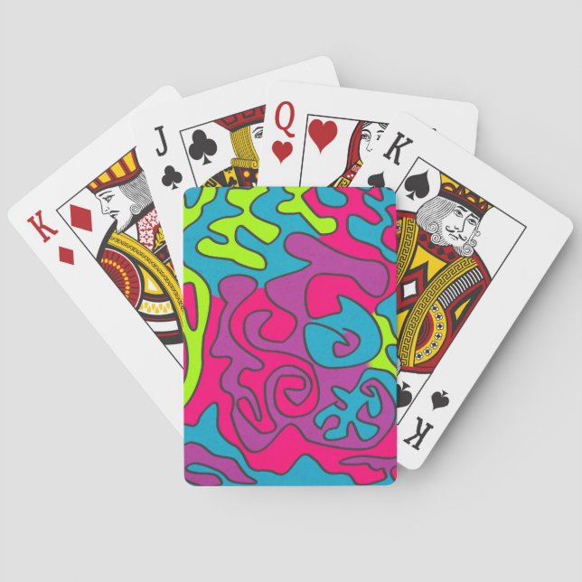 Jeu De Cartes Doodles (dos)