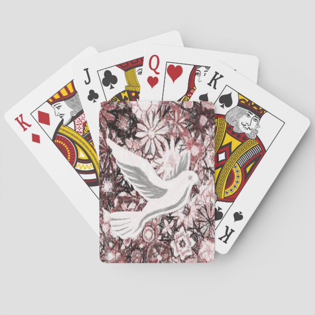 Jeu De Cartes Dove Jouer carte Deck (dos)