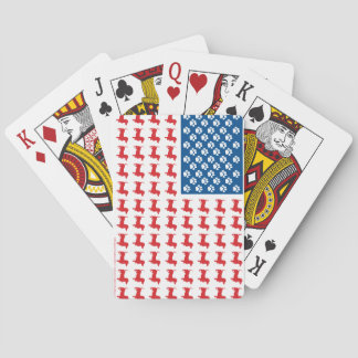 Jeu De Cartes Doxie-USA-FLAG-for-Darks