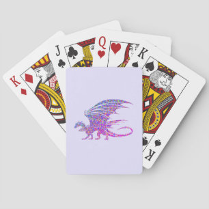 Jeu De Cartes Dragon de mosaïque Extraordinaire violet