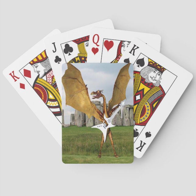 Jeu De Cartes Dragon de Stonehenge (dos)