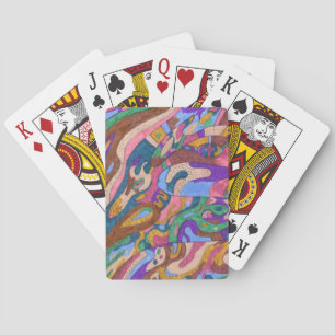 Jeu De Cartes "Dragon Ride" Original Abstrait