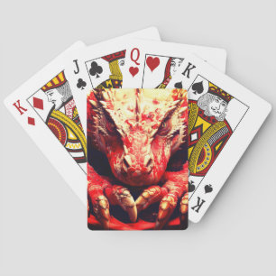 Jeu De Cartes Dragon rouge
