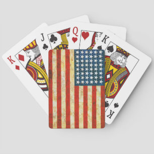 Jeu De Cartes Drapeau Américain