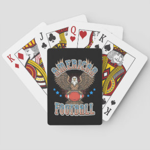 Jeu De Cartes Drapeau américain de football