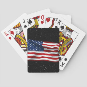 Jeu De Cartes Drapeau américain patriotique États-Unis