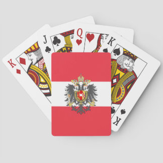 Jeu De Cartes Drapeau autrichien Jouer des cartes