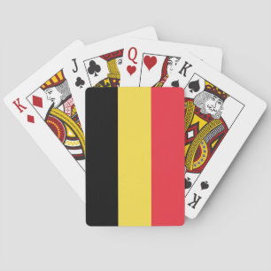 Jeu De Cartes Drapeau Belge Patriotique