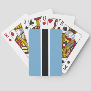 Jeu De Cartes Drapeau botswanais (Botswana)