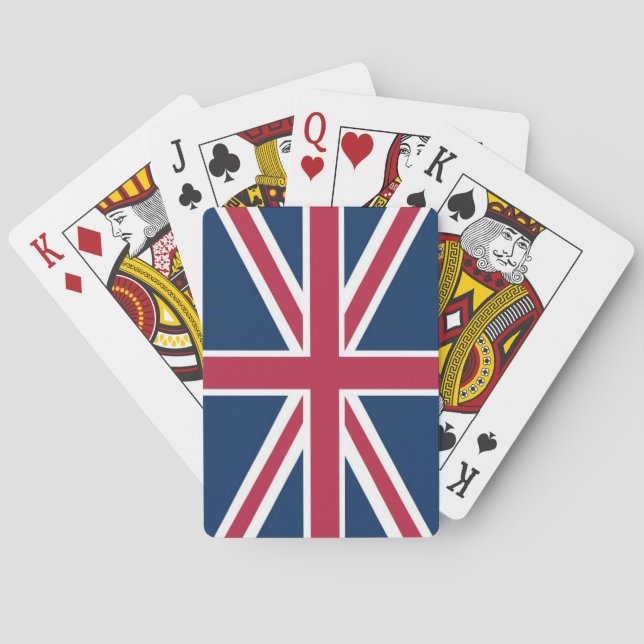 Jeu De Cartes Drapeau britannique (dos)