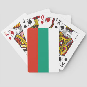 Jeu De Cartes Drapeau Bulgare Patriotique