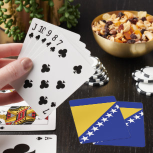Jeu De Cartes Drapeau de Bosnie-Herzégovine