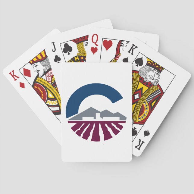 Jeu De Cartes Drapeau de Chandler, Arizona (dos)
