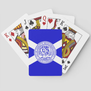 Jeu De Cartes Drapeau de Charlotte, Caroline du Nord