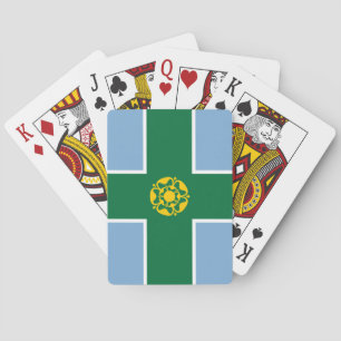 Jeu De Cartes Drapeau de Derbyshire Jouer des cartes