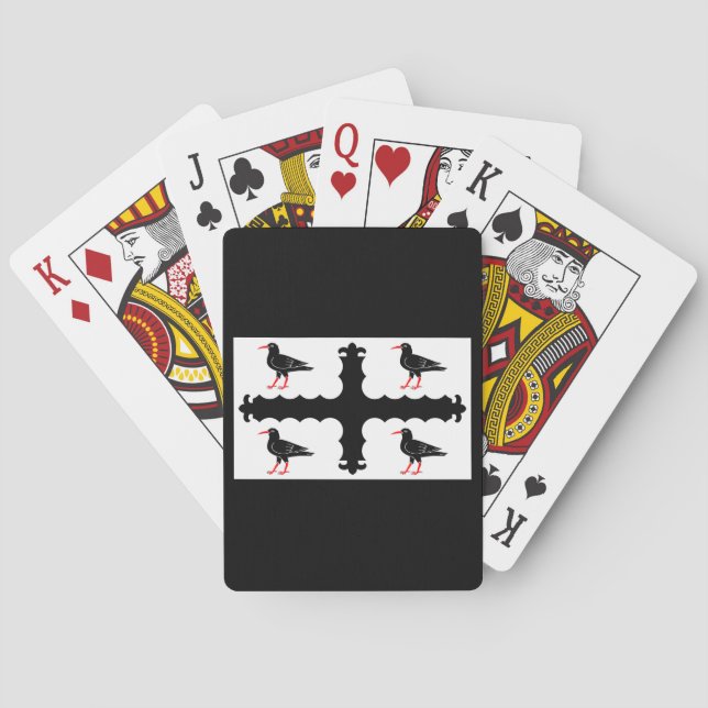Jeu De Cartes Drapeau de Flintshire Jouer des cartes (dos)