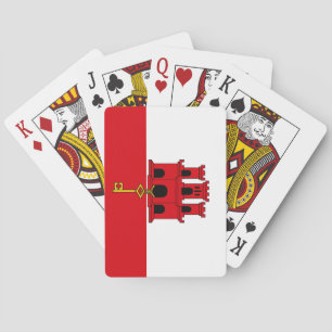 Jeu De Cartes Drapeau de Gibraltar