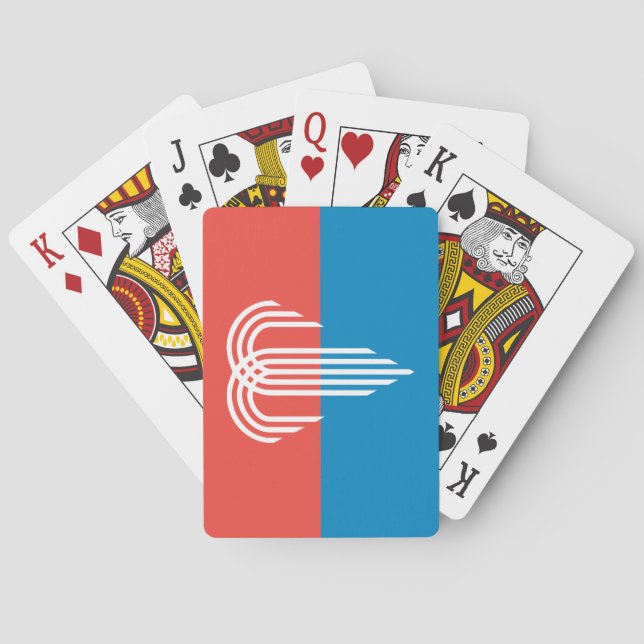 Jeu De Cartes Drapeau de Kansas City (Missouri) (dos)