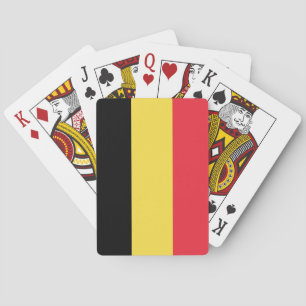 Jeu De Cartes Drapeau de la Belgique