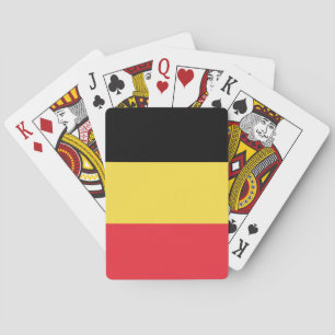 Jeu De Cartes Drapeau de la Belgique